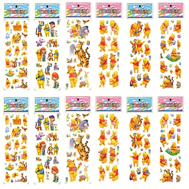 Pegatinas de dibujos animados de Pokémon para niños, calcomanías