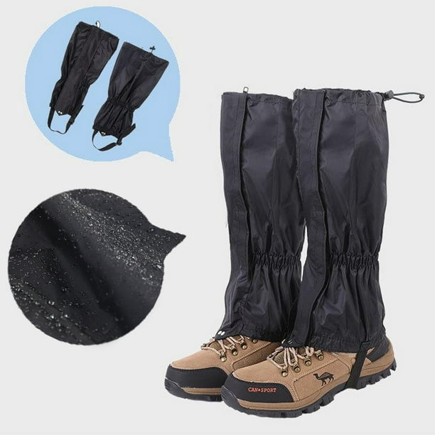  UNISTRENGH Polainas impermeables para botas de nieve para  exteriores, para senderismo, caminar, caza, escalada, montaña (camuflaje de  hojas muertas, mediano) : Deportes y Actividades al Aire Libre