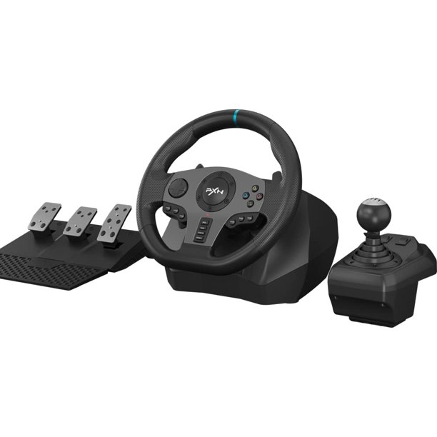 PXN V9 Volante de carrera con Pedales y Palanca - PS4 / PS3 / Xbox One / X, S  / Switch PXN Xbox