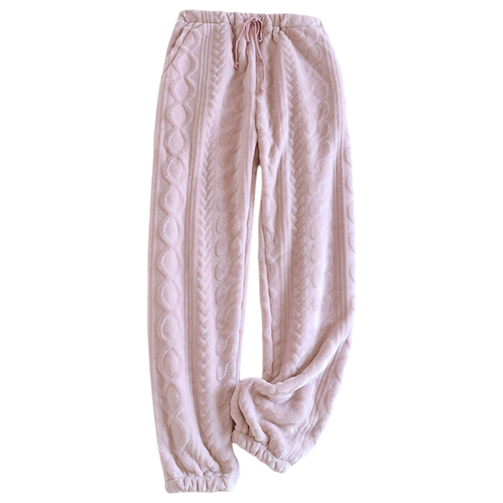 Gibobby Pantalones para el frío de mujer Pantalones de mujer Pantalones  casuales de franela cálidos de invierno Pantalones ajustables Moda  de(Gris,XG)