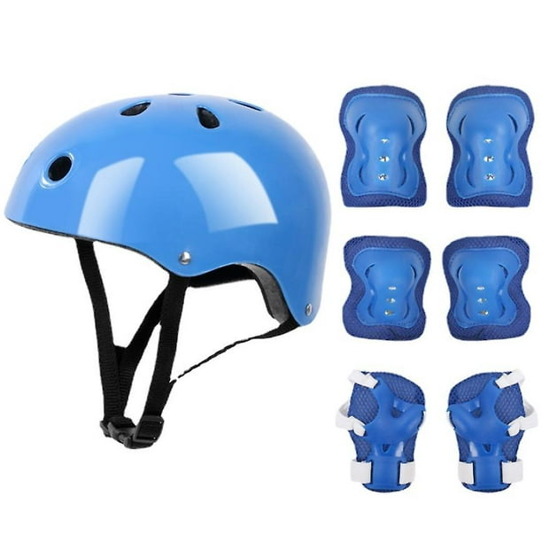 Wayin Conjuntos de Patinajes Niños Protecciones Patines Infantiles con Casco  Ajustables Rodilleras y Coderas para Skate Bicicleta Monopatín  Deporte（Azul） : : Deportes y aire libre