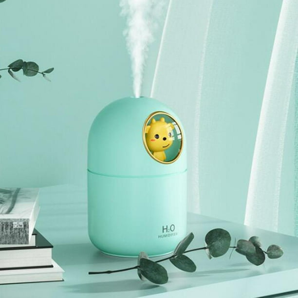 Mini Humidificador Silencioso para Bebés de 300 ml con Lámpara de Apagado  Automático de Macarena