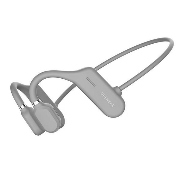 Auriculares de conducción ósea con micrófono de oreja abierta con micrófono  con cancelación de ruido, auriculares inalámbricos Bluetooth para oficina