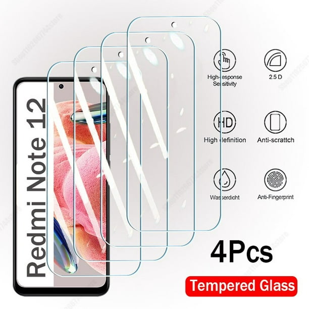 Protector de Pantalla de Cristal Templado para Xiaomi Redmi 12 4G