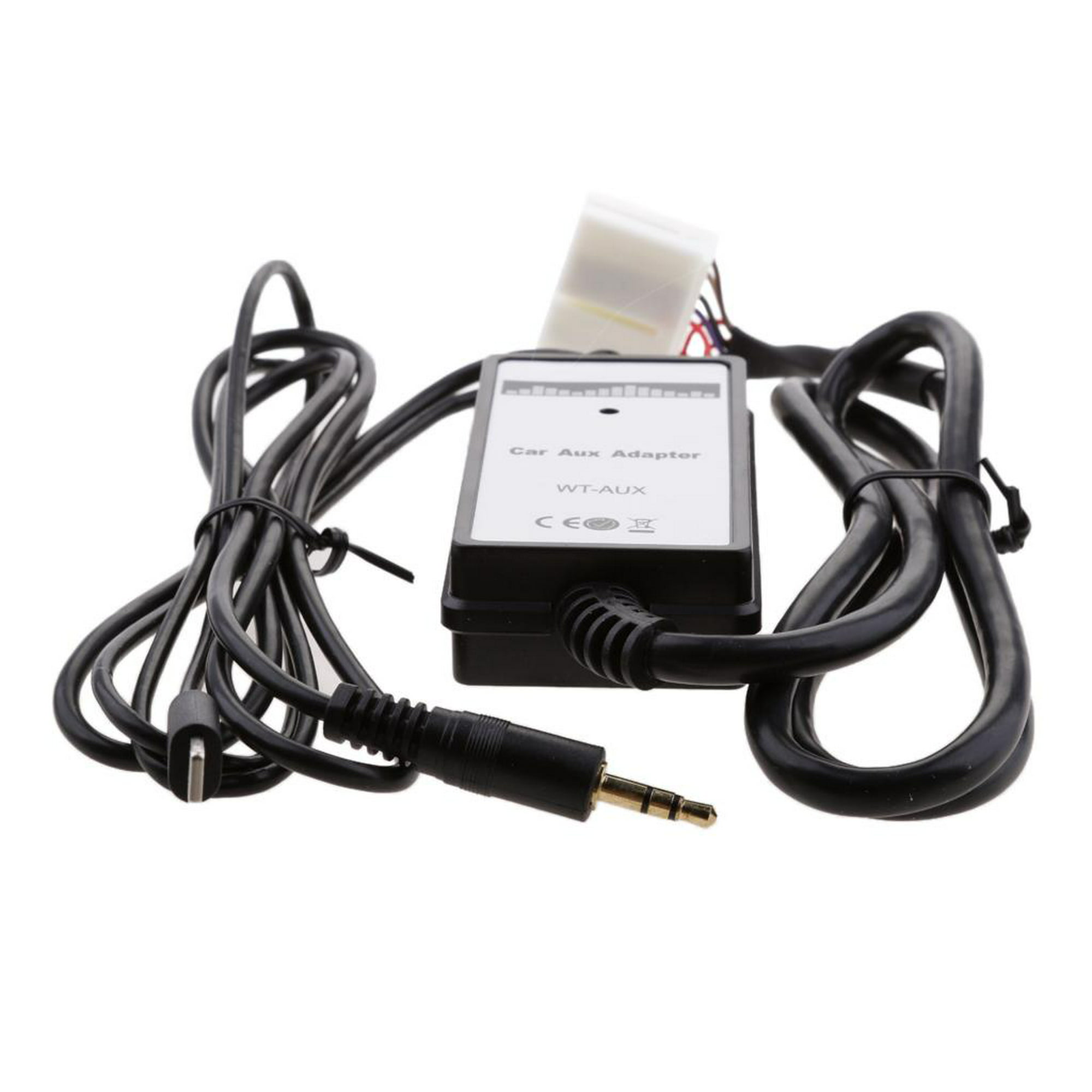 Adaptador de Cable auxiliar para coche, adaptador de Audio de 5-12V,  conector de Radio de coche V5.0 Baoblaze Adaptador de cable de coche
