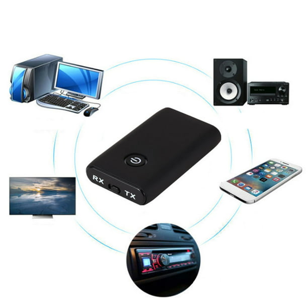 Receptor transmisor Bluetooth 5,0, adaptador de Audio inalámbrico de 3,5mm para  TV, PC, auriculare s Soledad Receptor adaptador de audio