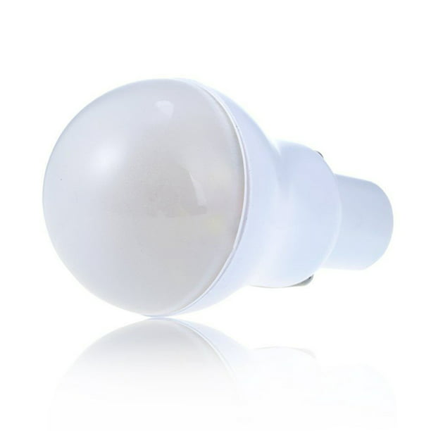 Irfora Bombilla LED con energía solar, luz blanca, recargable