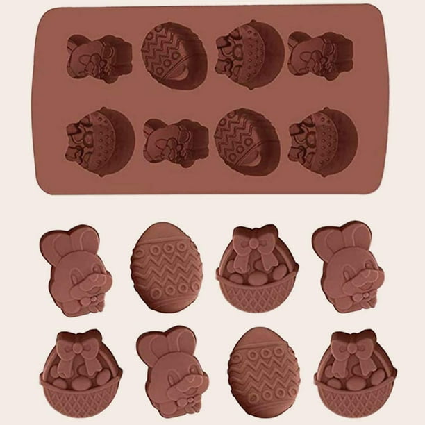  Moldes de silicona para chocolate, moldes de caramelo