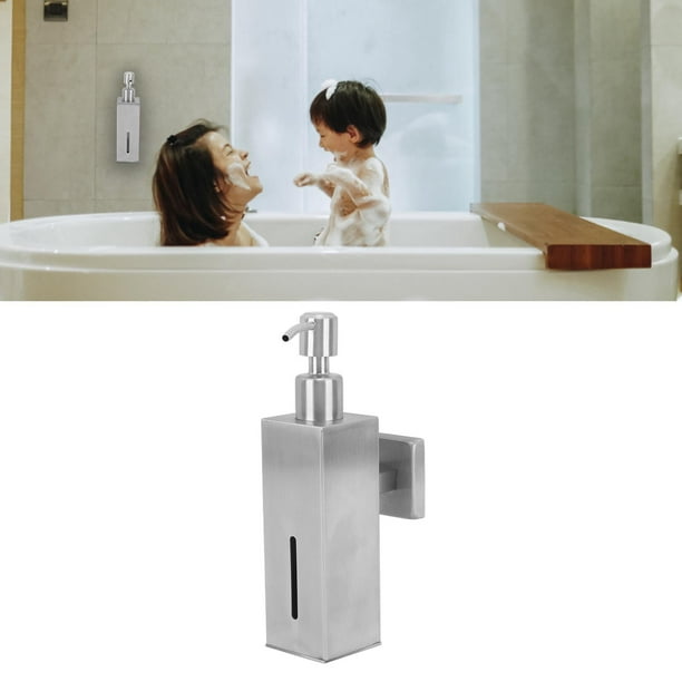Soporte dispensador de jabón de lujo de metal, accesorios de ducha