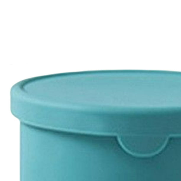 Caja de silicona para el almuerzo, contenedor de almacenamiento de  alimentos con tapa, congelador de microondas de cocina y almacenamiento de  lavavaji Verde 700ml Macarena Recipiente de silicona