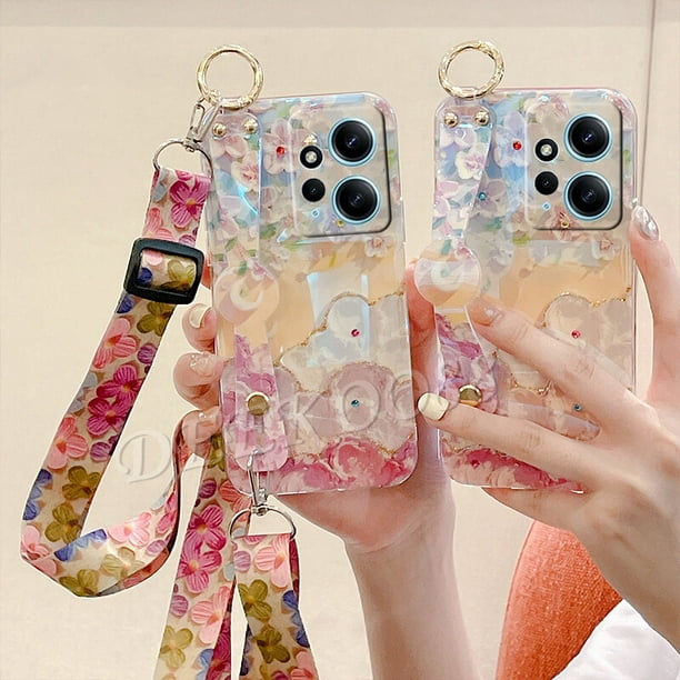 Funda Correa Xiaomi Redmi Note 12 Pro 4g Strap Mujer + Mica