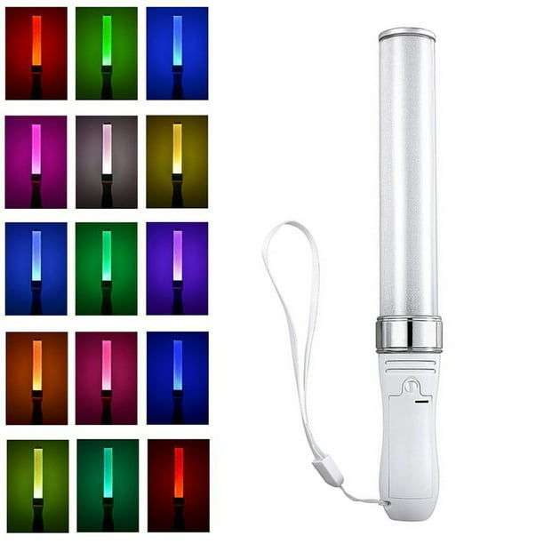 Barras de luz LED Barras luminosas LED 15 colores Varillas luminosas  intercambiables Eccomum Palo de luz