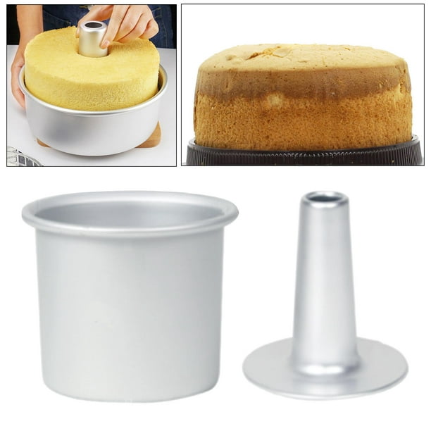 Mini gasa Cake Pan Bandeja para hornear Herramientas de cocina DIY Aleación  de aluminio Antiadherente Cake Tin Muffin Tin para Fondant Wedding , 5  pulgadas BLESIY mini molde para pasteles