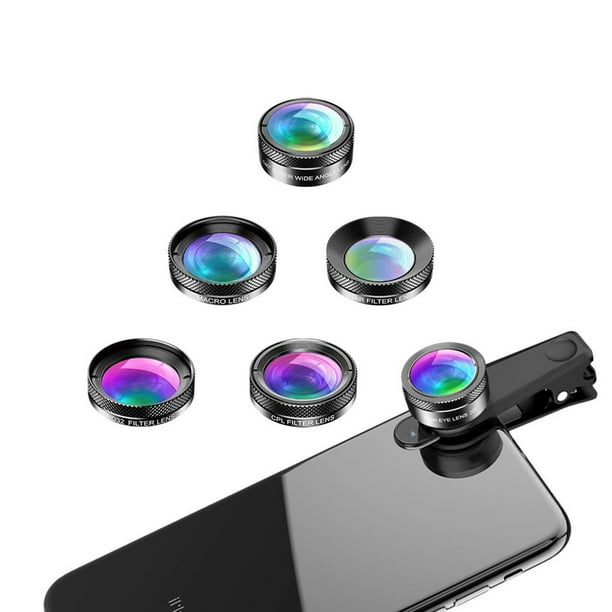 APEXEL-lente gran angular para teléfono móvil iPhone 13, lente Macro 2 en 1  de cámara