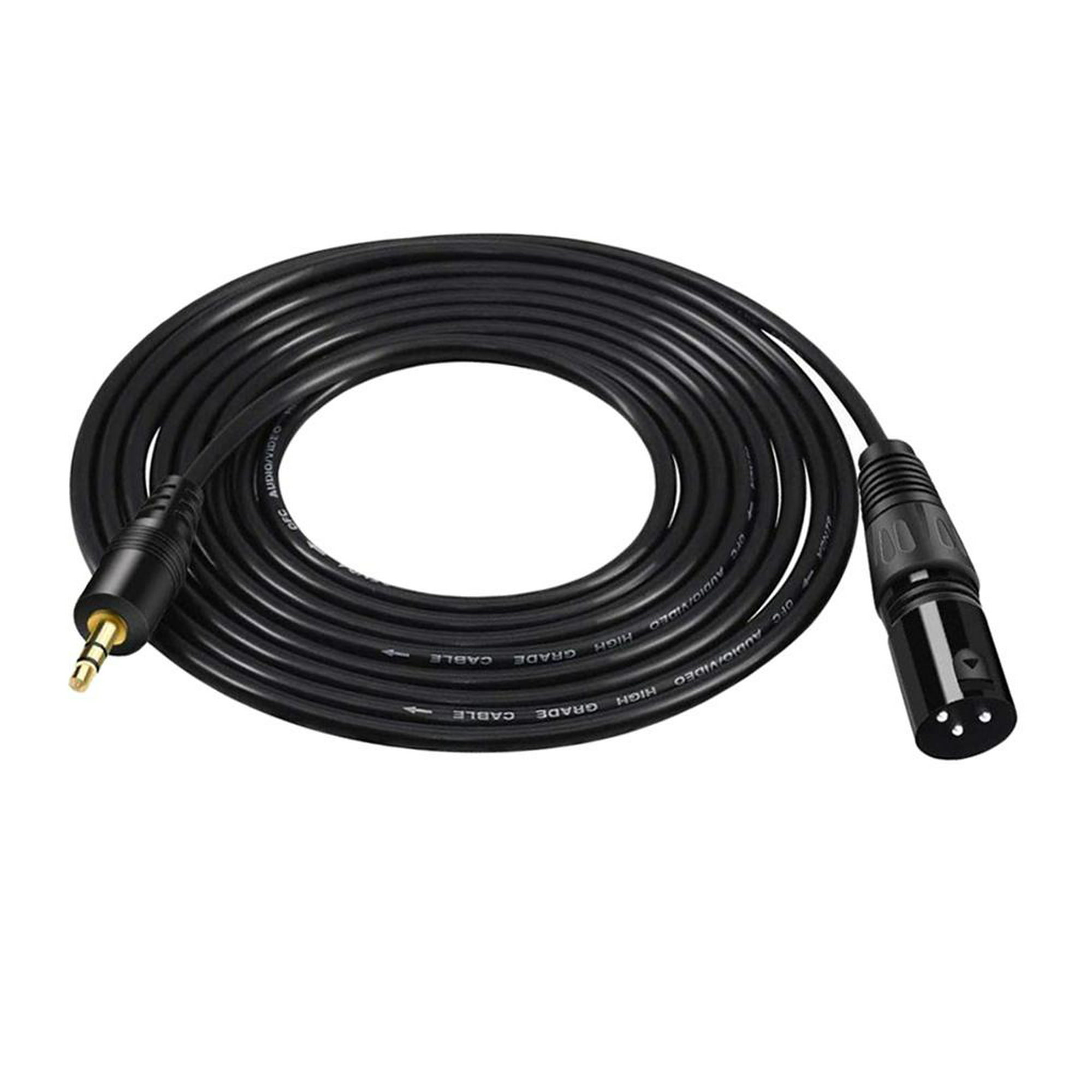 Cable de sonido de 3,5 mm estéreo auxiliar a Cable auxiliar compatible para  teléfono, teléfonos inteligentes, tabletas, reproductores multi 1 m Gloria  cable de extensión de audio
