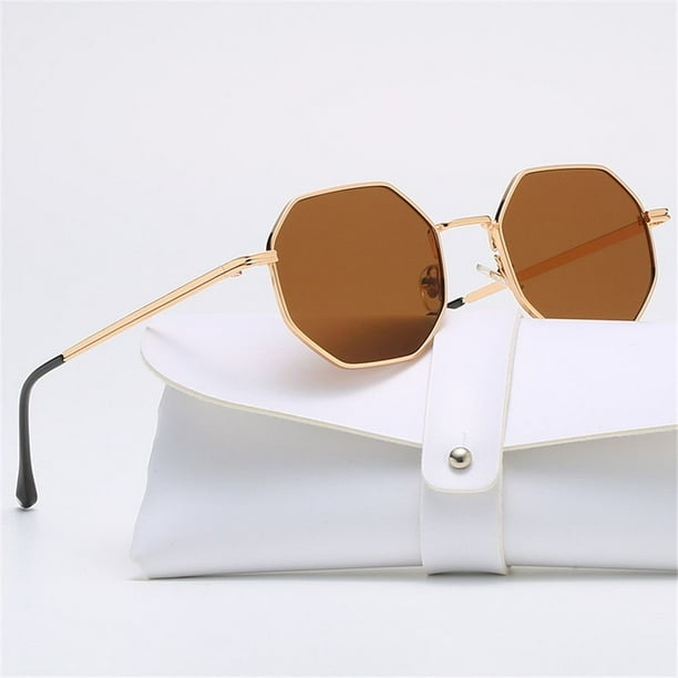 Gafas de sol cuadradas de moda para hombre y mujer, lentes de sol