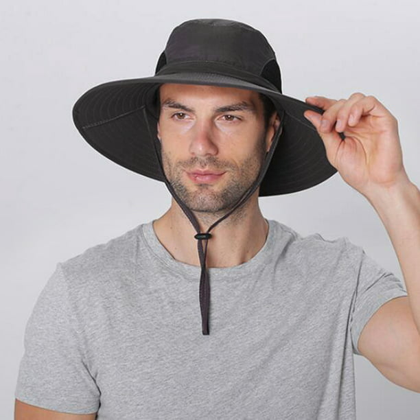 uds., sombrero para el sol de para mujer, gorra ajustable para pesca verano, color gris oscu Yuyangstore Hombre gran sombrero de sol | Bodega Aurrera en línea