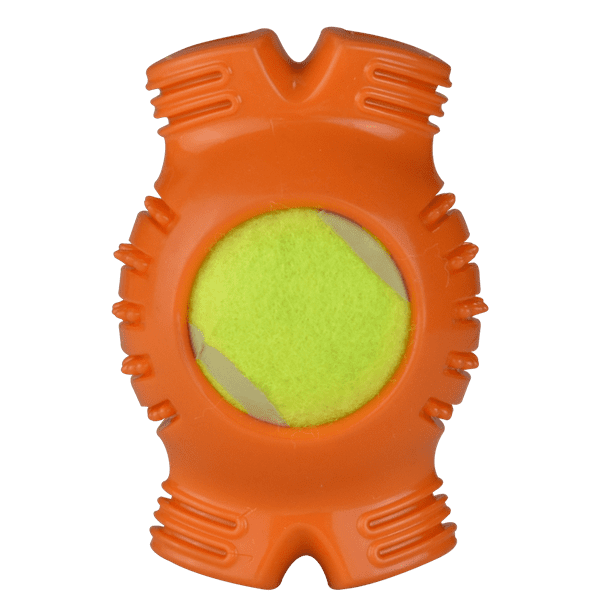 juguete para perros, perro con pelota que rebota, juguete interactivo para  perros, pelota para perros indestructible, juguete de limpieza de dientes  de perro de goma natural para cachorros Vhermosa ZYY-0378