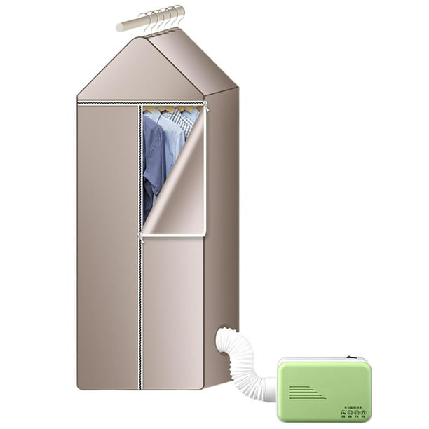 Mini secadora portátil pequeña, máquina de secado plegable for el hogar,  calentamiento rápido, temporizador de 180 minutos, for el hogar,  apartamento, hotel, dormitorio de estudiantes ( Color : Green : :  Grandes electrodomésticos