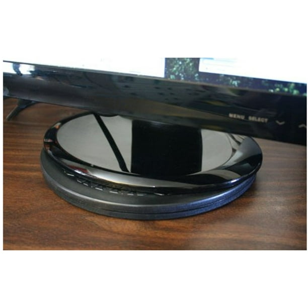 Soporte giratorio de base giratoria de giratoria para TV de 2 piezas de 360  ​​grados, 10 '' + 12 '' Baoblaze Soporte para tocadiscos de TV