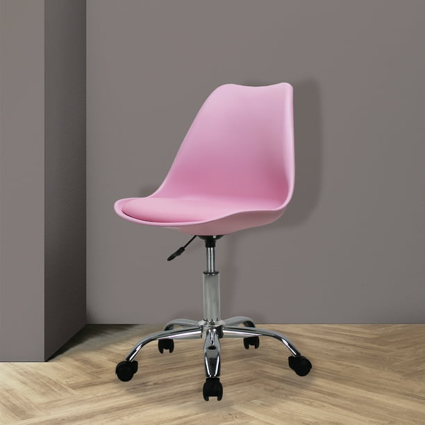 Mundo In Silla Oficina Escritorio Aesthetic Rosa Ergonomica Ajustable Mundo  In SILL0360329ROSA