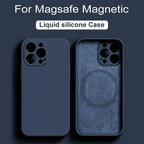 Funda magsafe de silicona para iPhone 13 mini