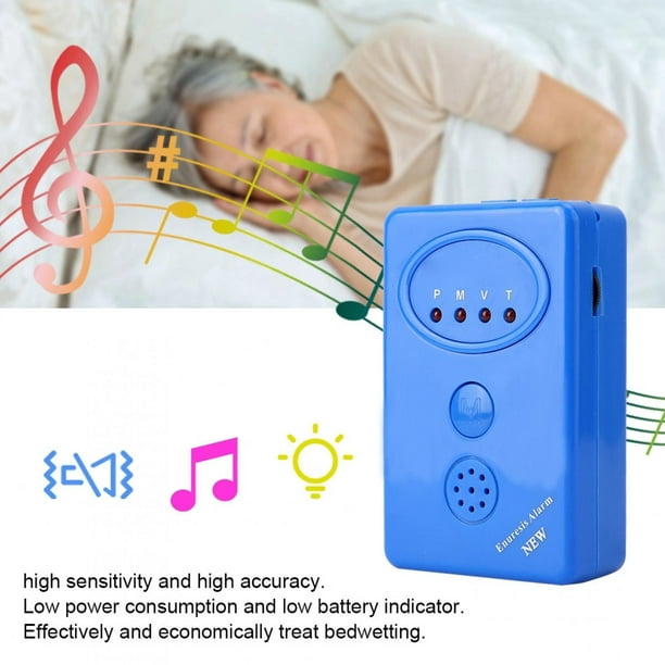 Alarma de Enuresis, 3 en 1 Multimodo Sensor de Alarma de Enuresis para  Bebes y Ninos y Viejo Hombre Seguridad de Alta Sensibilidad alarma de  enuresis Spptty Como se muestra en la