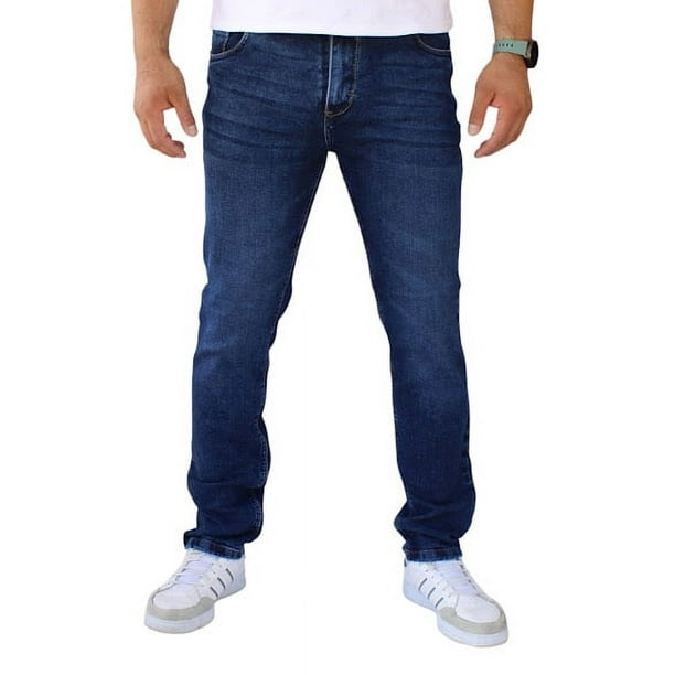 Pantalón de mezclilla John Silver Corte Slim Fit Color azul claro