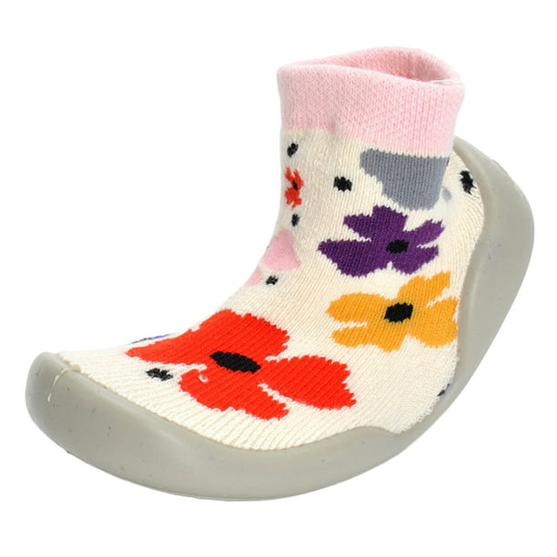 Calcetines para Recién Lindos Zapatos Cálidos para Y Base de - Flor, 24,2 Sunnimix Calcetines para niños | Walmart en línea