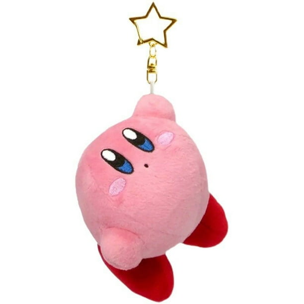 2023 Star Kirby llavero niños llavero Kawaii juguetes de peluche rosa Kirby  llaveros niñas colgante llavero mujeres regalos de cumpleaños Tan Jianjun  unisex