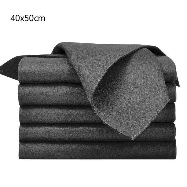 Homaxy, 2/4/6 Uds., paño mágico, toalla de cocina de microfibra, paño de  cocina absorbente, paño de limpieza mágico de vidrio, trapos de lavado,  herramienta de limpieza50x50cm gris oscuro2 piezas Deng Xun unisex