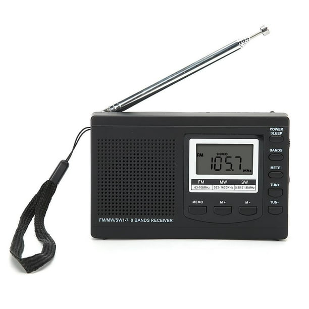 Radios Portátiles y radio despertadores