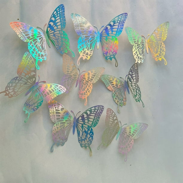 Mariposas Decorativas mirror x 10