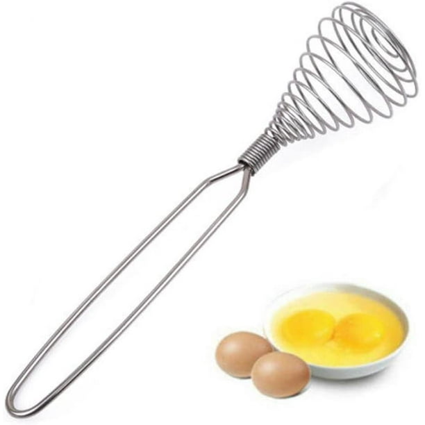 Batidora de mano eléctrica, batidora de mano para huevos con aire  acondicionado, batidor de huevos de acero inoxidable, batidor sin BPA,  accesorio
