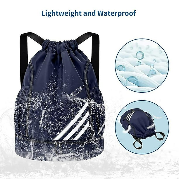 Mochilas deportivas de nuevo diseño 2023, mochila con cordón resistente al  agua y duradera de gran capacidad con múltiples bolsillos