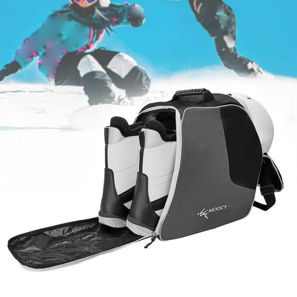 Bolsa para snowboard y botas, botas de almacenamiento de gran capacidad,  ropa, esquís colocados, bolsas de viaje de esquí impermeables acolchadas  kusrkot bolso de mano para botas de esquí