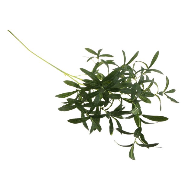 Hoja de olivo Artificial de 98cm, hojas de simución, decoración artesanal  DIY # Gloria Plantas de césped artificial