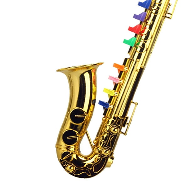 Trompeta de 3 tonos para niños, juego de simulación de 3 teclas de colores,  Mini instrumentos