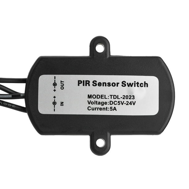 Sensor Tiras LED 5 / 24V 5A Interruptor Detector Movimiento