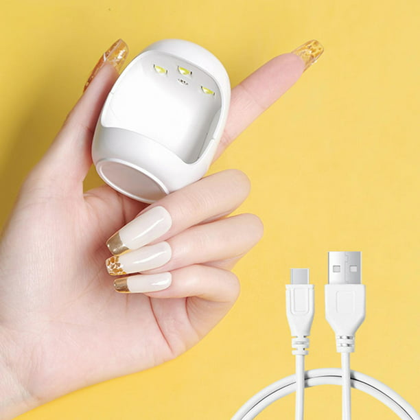 de uñas Carga USB Rápida LED Lámpara de uñas de manicura Uñas de los dedos  Herramienta de arte para Sunnimix Secador de uñas | Walmart en línea
