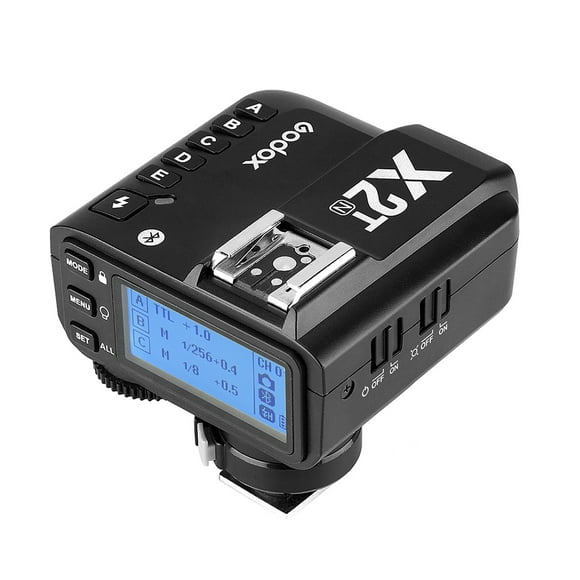 cámara disparador de flash godox x2tn ittl transmisor de destello inalámbrico 1  8000s hss 24g transmisor inalámbrico para cámara réflex digital nikon para godox v1 tt350n ad200 ad200pro para i godox disparador de flash