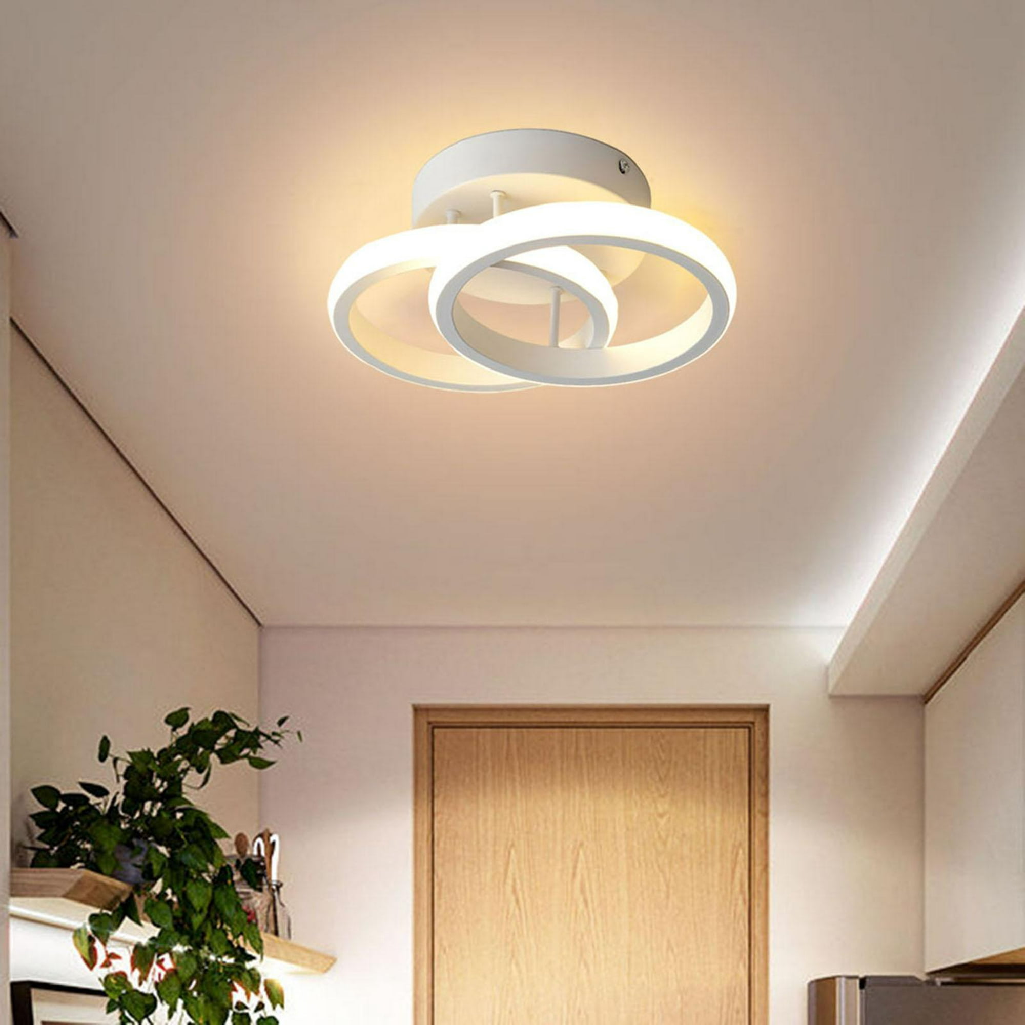 empotrable LED para iluminación de tejado para comedor, salón interior ,  Luz cálida de 6 vatios Yinane Foco de techo