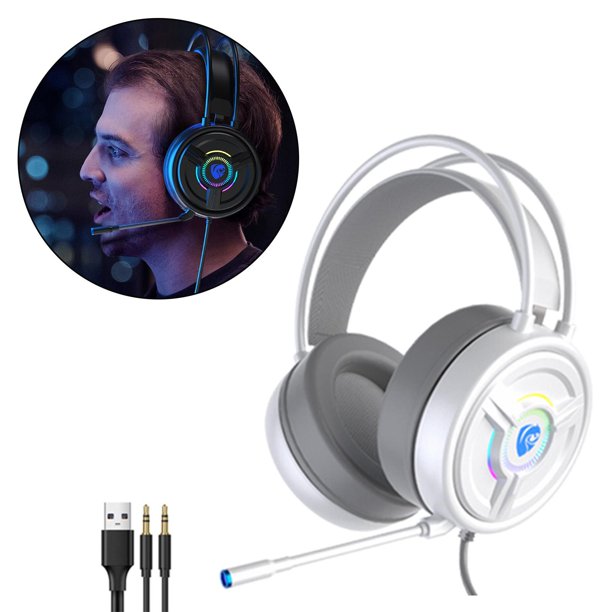 Headset sades armor gamer usb rgb tecnologia realtek audio fone