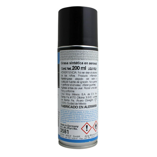 LIQUI MOLY Spray de silicona, 300 ml, Spray de servicio