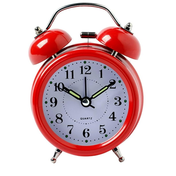 de DIY Reloj Despertador de Escritorio con de Puntos Recordatorio de Fechas  Importantes , rojo Yotijar Despertador de sobremesa de mesa