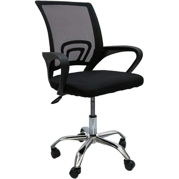 Silla de oficina reclinable con reposapiés, silla de oficina de malla,  silla de oficina ergonómica con reposapiés, silla de escritorio para