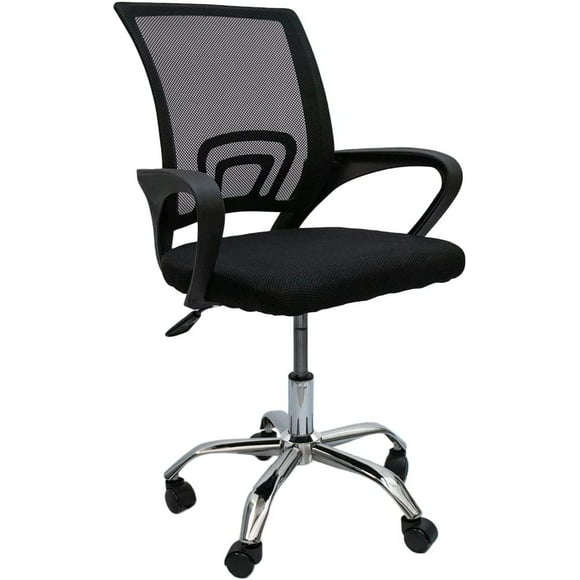 silla de oficina ergonómica con respaldo de malla para ayuda lumbar diseño minimalista para escritorio con ruedas giratorias 360 grados con altura ajustable lumax silla ergonomica