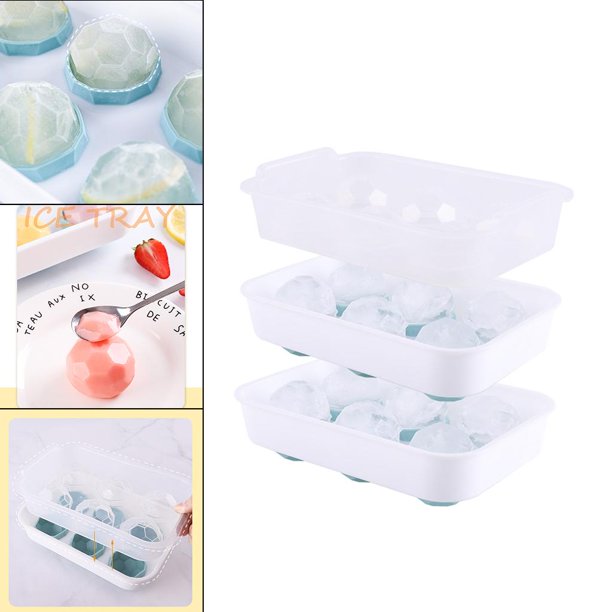 Moldes Para Paletas Bandeja de moldes de paletas de hielo de bricolaje para  el hogar para hacer hela Likrtyny Libre de BPA