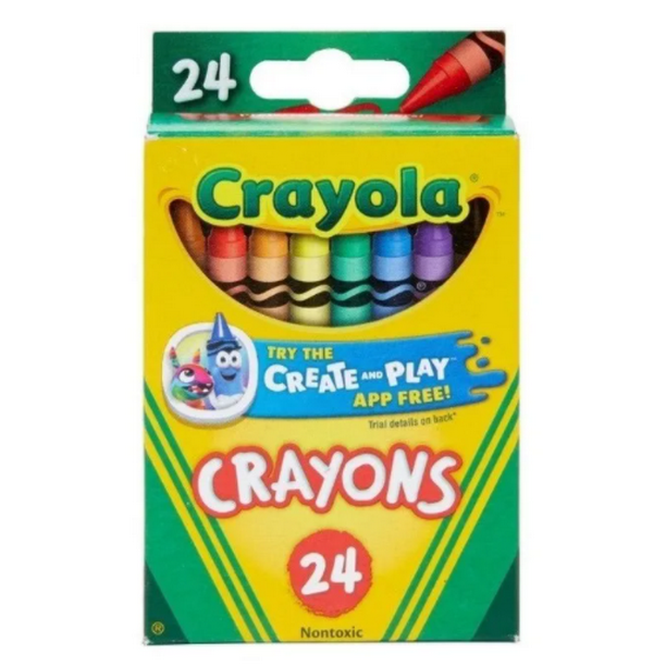 Crayola 24 Crayones (empaque Puede Variar) Crayola Cera 