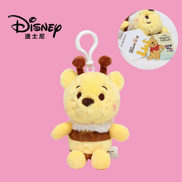 Disney-figuras de Anime Winnie the Pooh Bear Stitch, muñecos de peluche  bonitos, llavero de moda, juguetes colgantes, regalo de cumpleaños para  niños, 12-18CM Fivean unisex